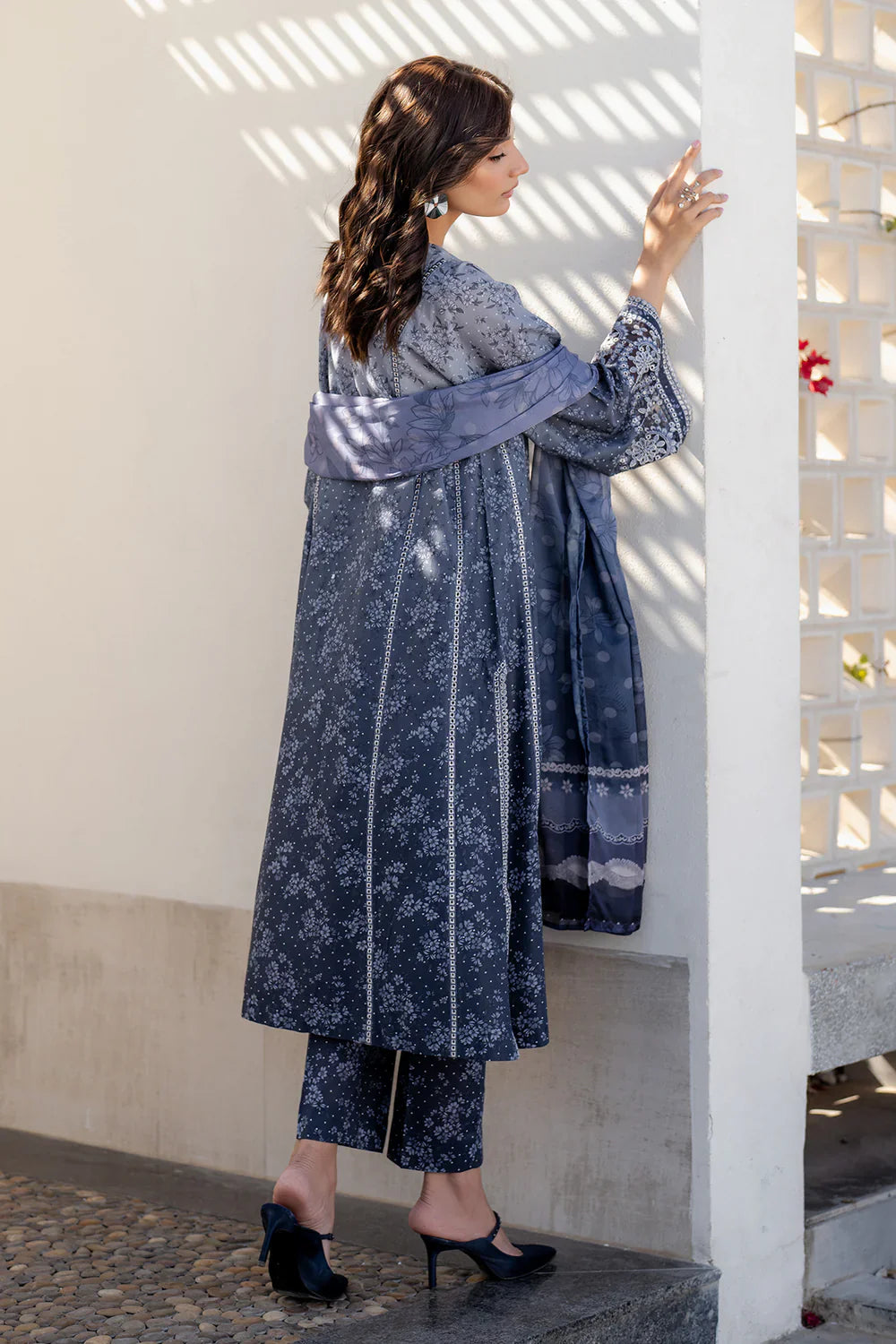 Unstitched'25 -EMBROIDERED PRINTED LAWN UF-4088