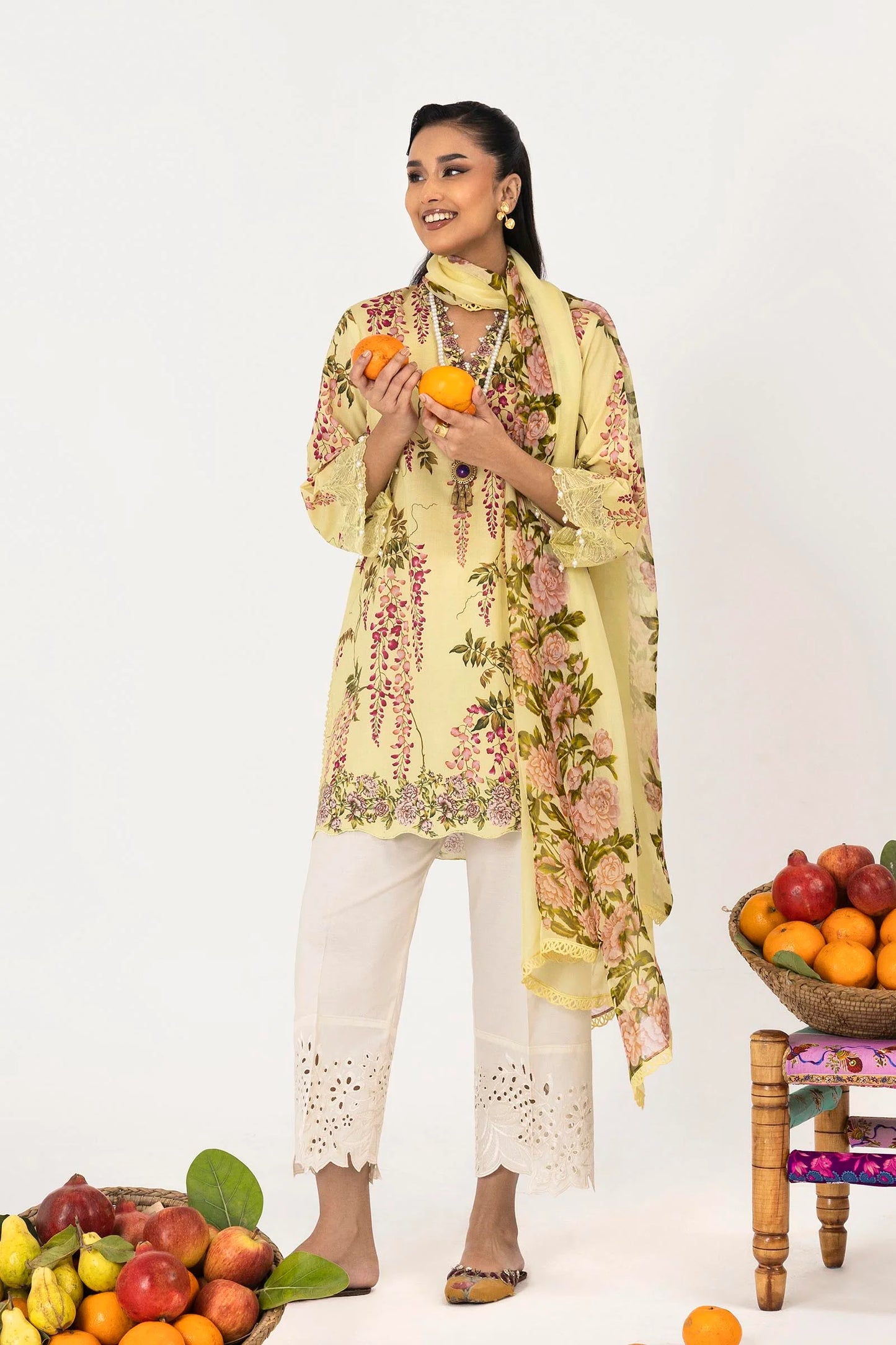 Unstitched Mahay Spring ’26 Vol. 1 || H261-007B-2BI - RTS