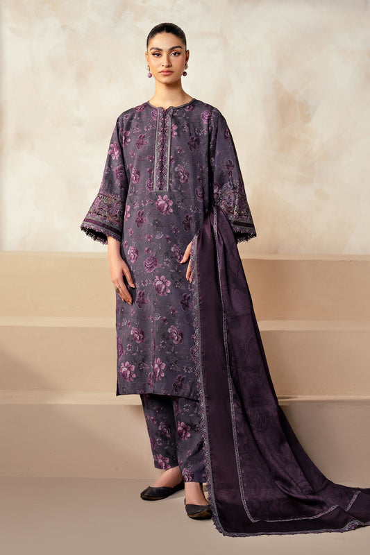 Unstitched '24 - Embroidered Khaddar Uf-4026