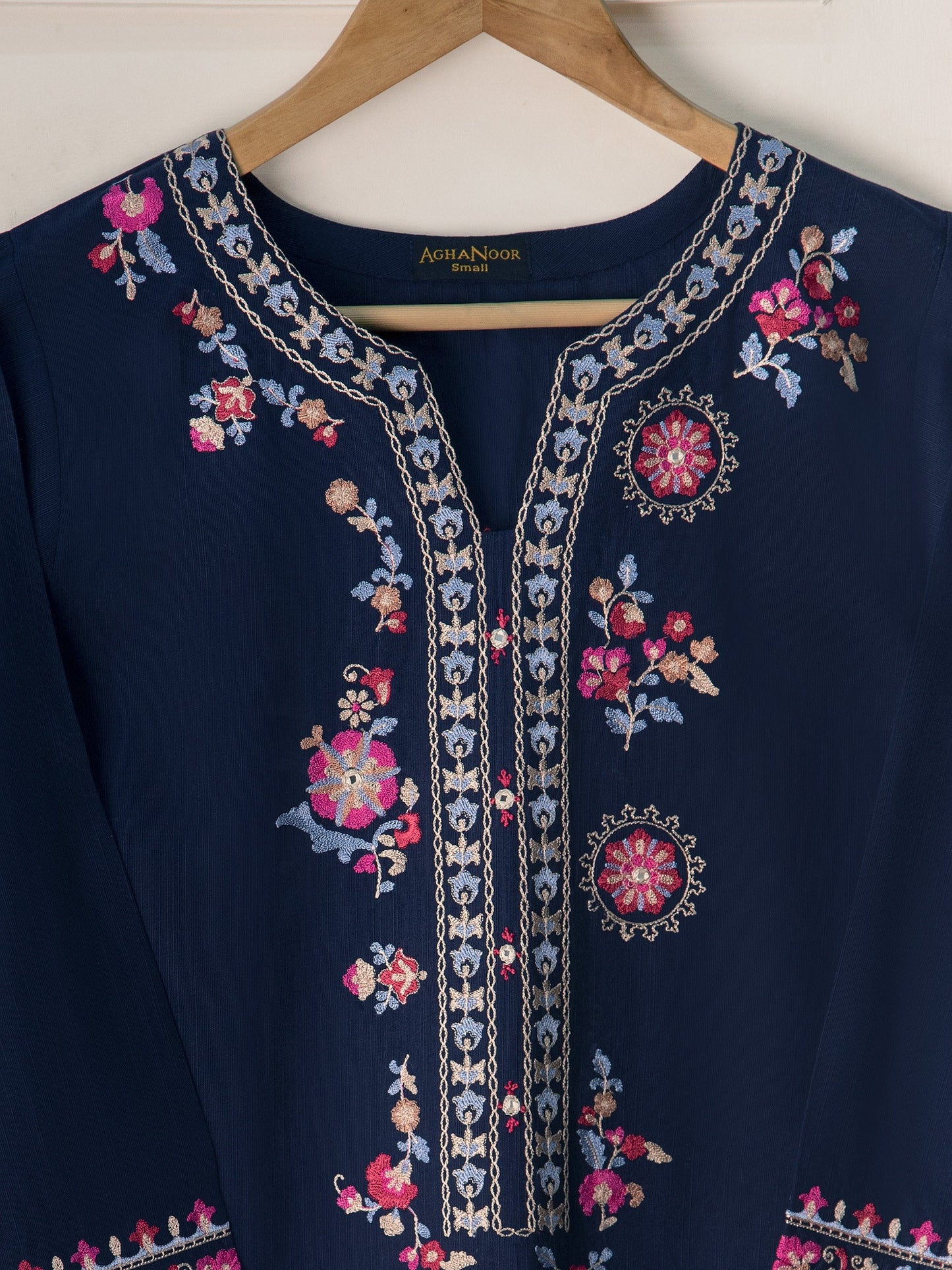 2 Piece - Embroidered Khaddar Suit S110845