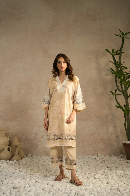 Lawn Pret '25- Adele Matching Set