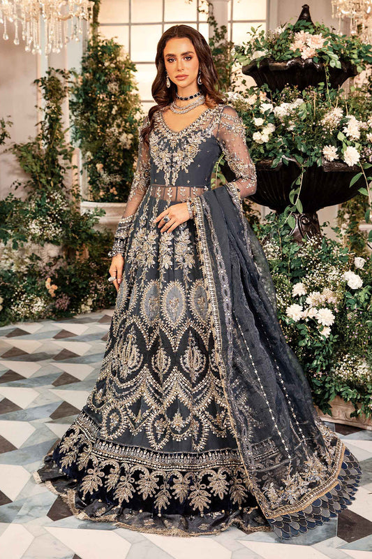 Mbroidered'24-3 Piece Unstitched Embroidered Organza Suit  BD-2901