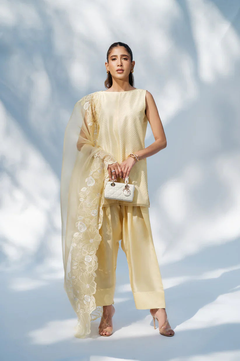 Gul Luxury Pret '25- The Dahlia Set