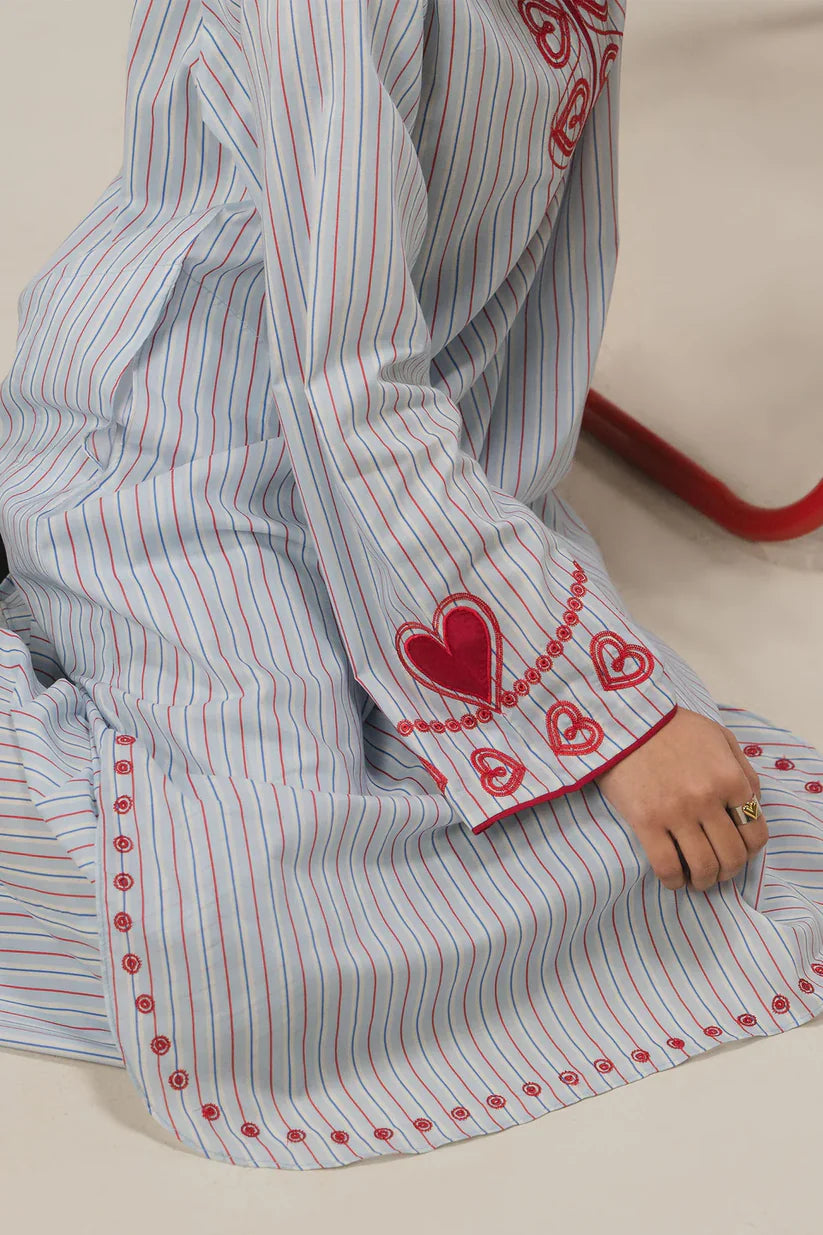 Stripe Mood | Love Coco By Zarashahjahan Pret'26- RTS