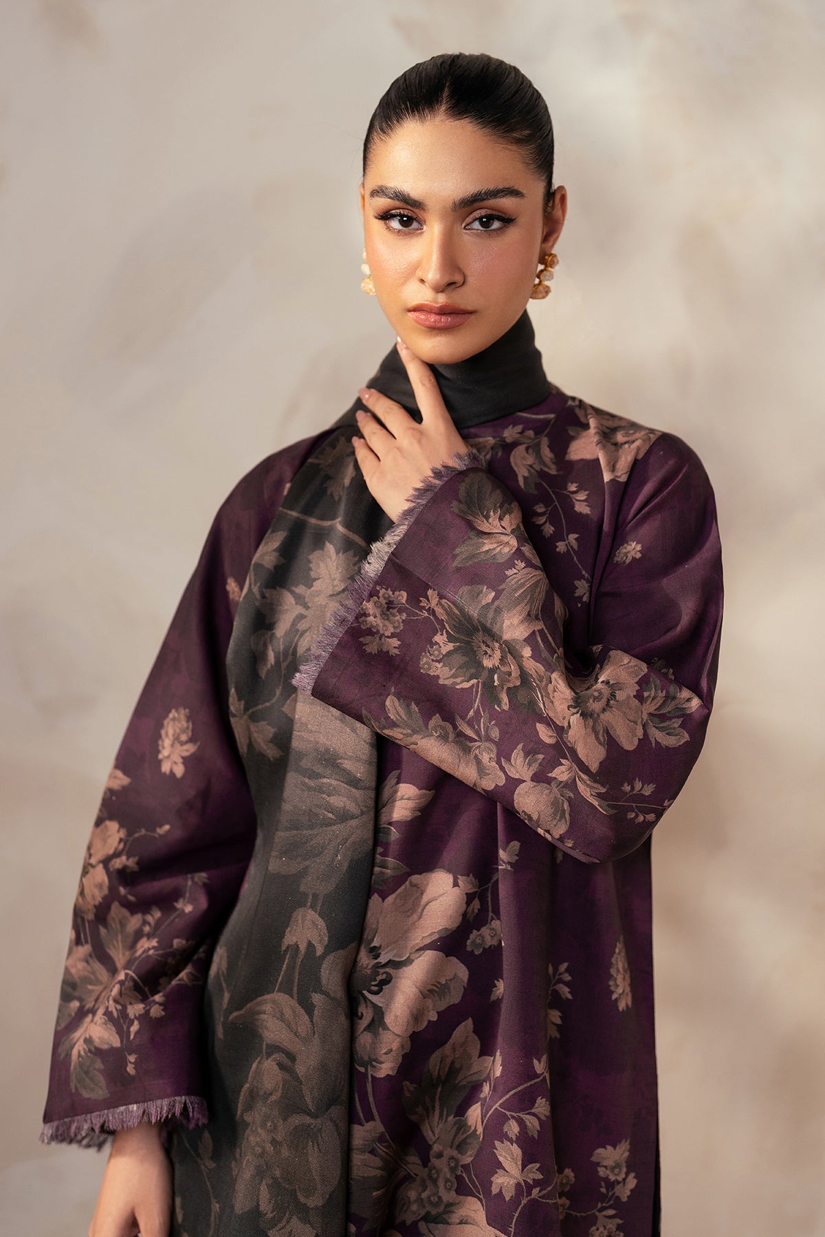 Unstitched '24 - Printed Khaddar Uf-4032