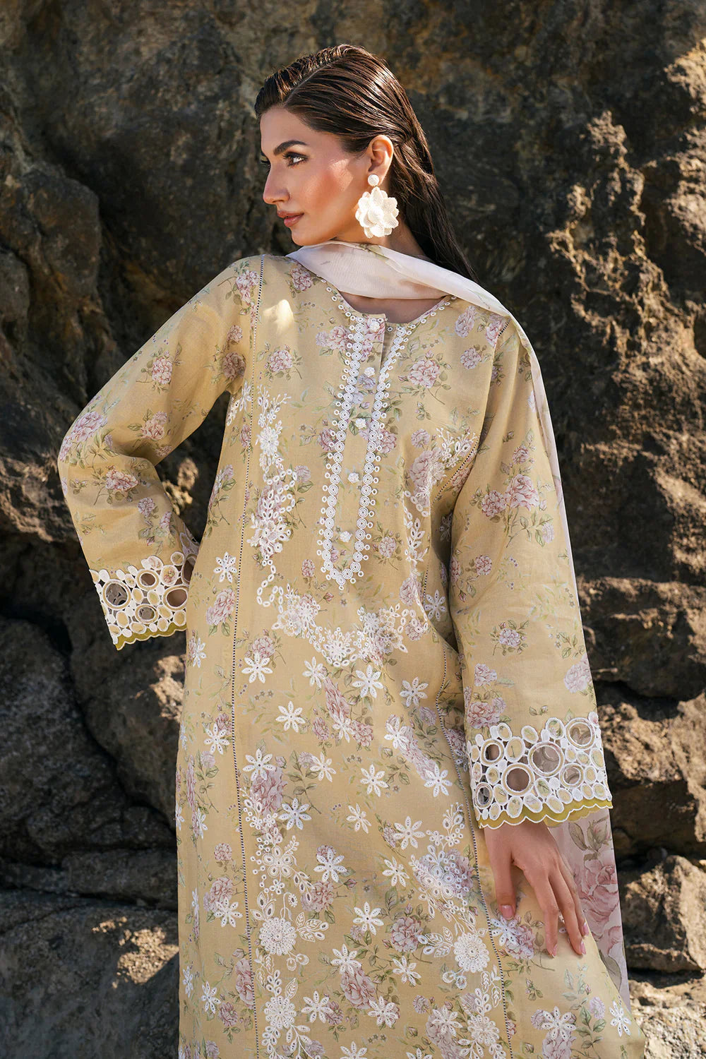 Unstitched'25 - EMBROIDERED PRINTED LAWN UF-4110