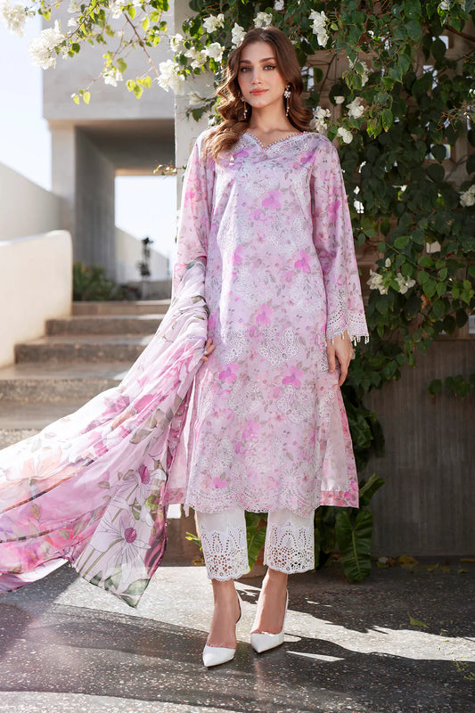 Unstitched'25 -EMBROIDERED PRINTED LAWN UF-4067