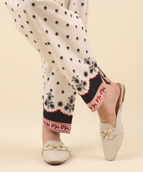 Printed Cambric Shalwar