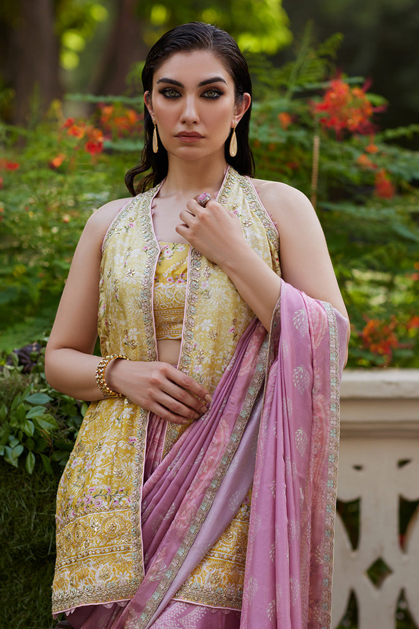 Mayna festive'24 - Iqala Saree, Blouse And Jacket