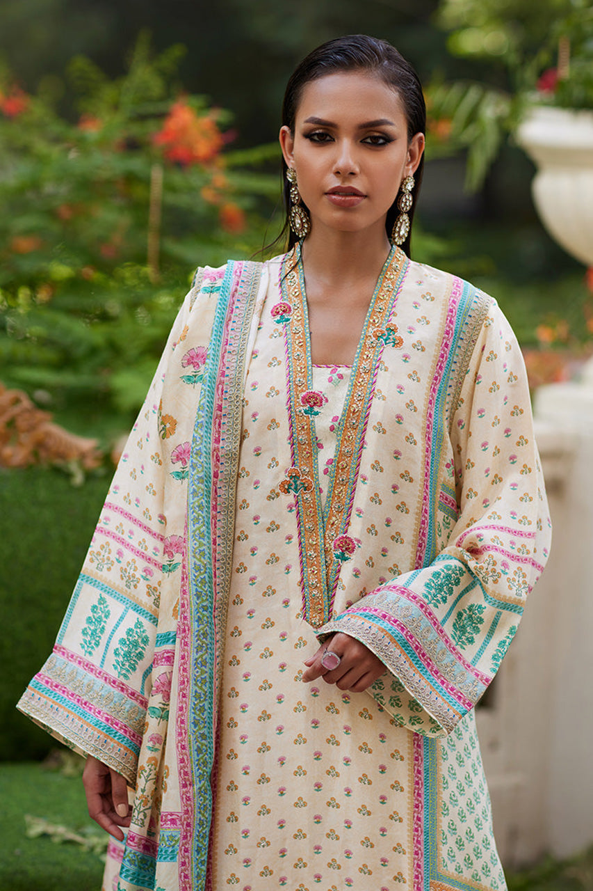 Mayna festive'24 - Nural Ivory Kurta And Dupatta