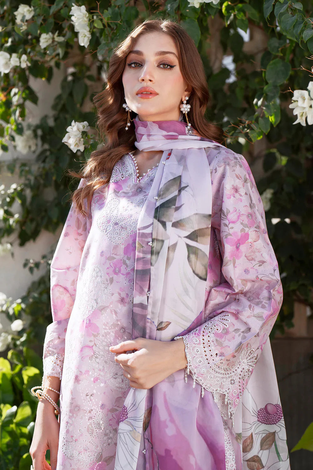 Unstitched'25 -EMBROIDERED PRINTED LAWN UF-4067