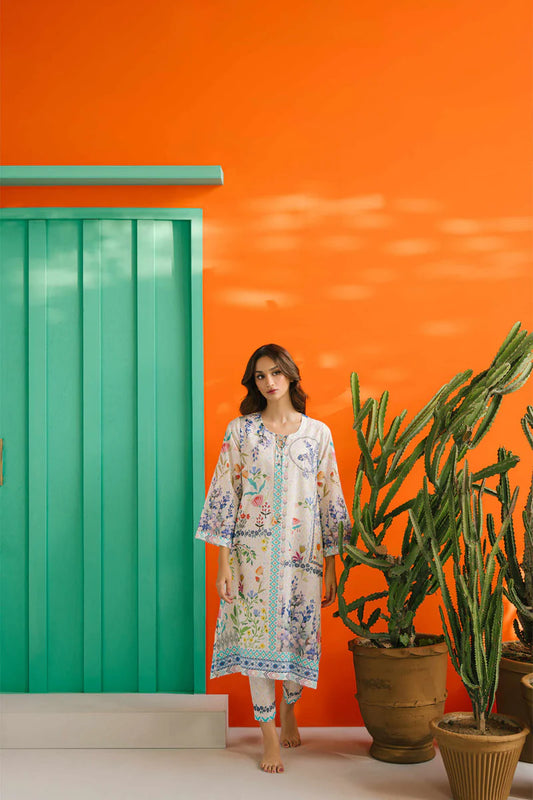 Lawn Pret Vol 2 '25 - So Flowery Matching Set