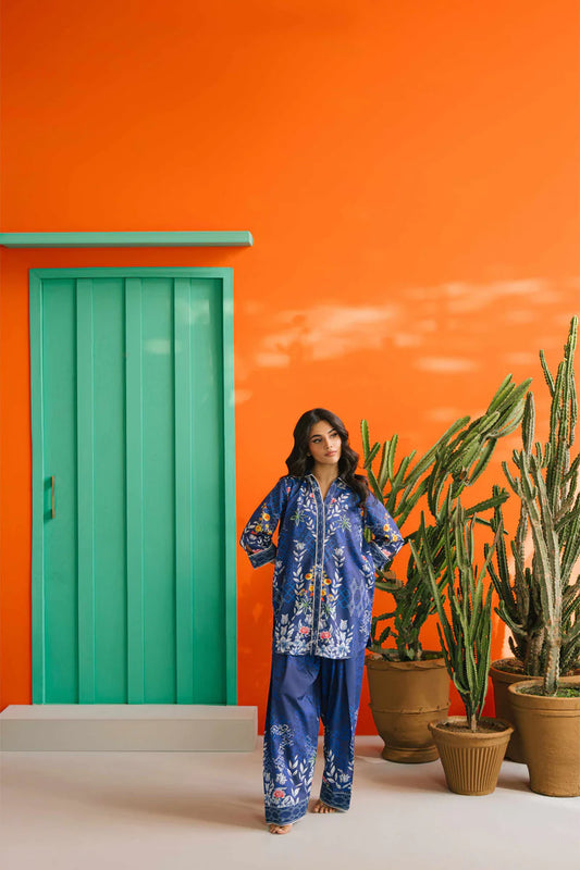 Lawn Pret Vol 2 '25 - Night of Navy Matching Set