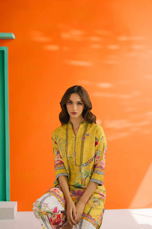 Lawn Pret Vol 2 '25 - Tiger Palms Matching Set