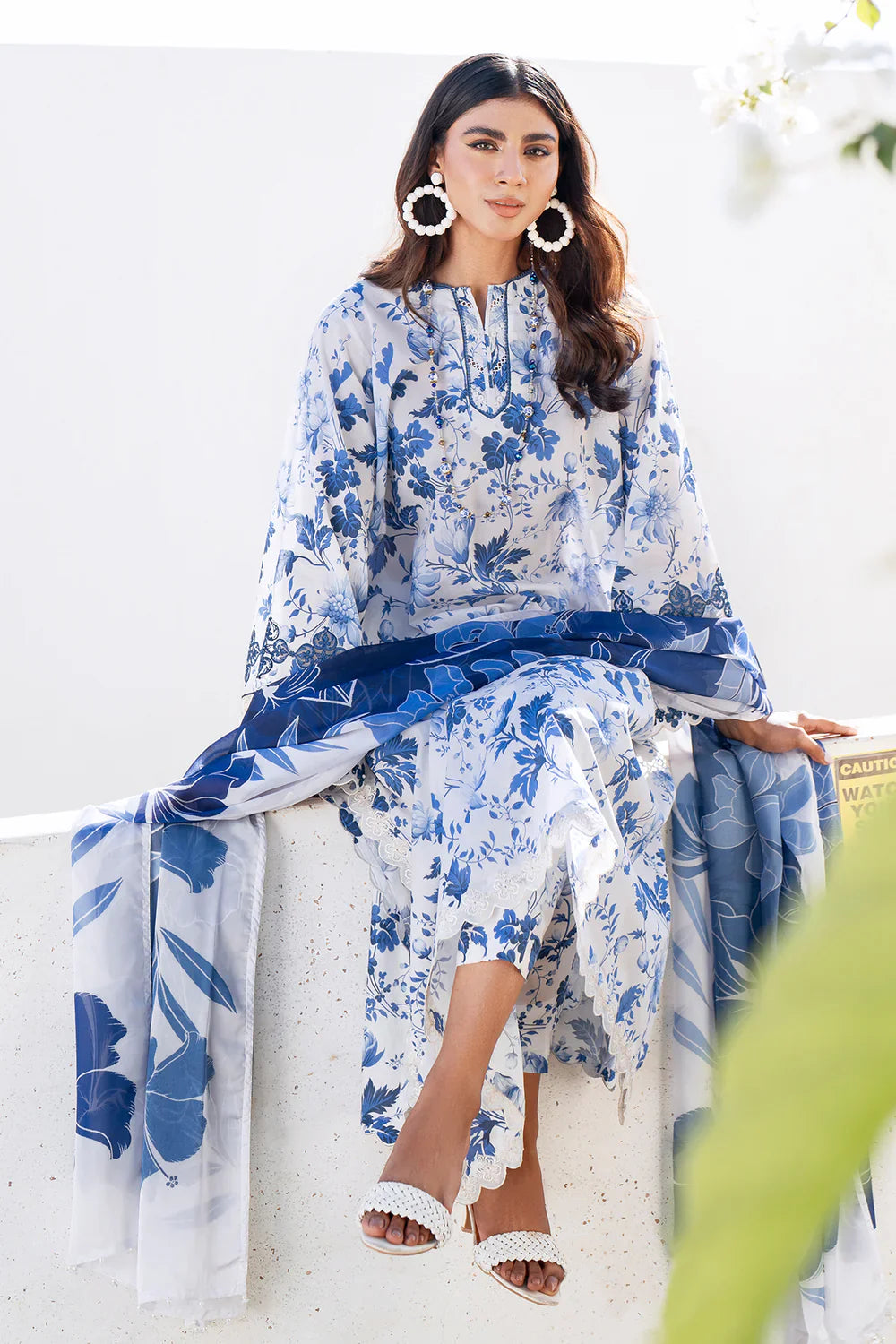 Unstitched'25 - EMBROIDERED PRINTED LAWN UF-4068