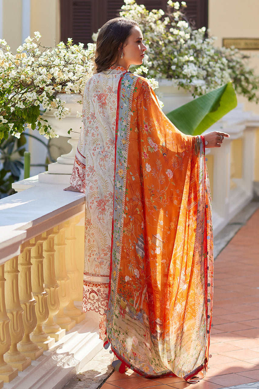 Luxury Lawn '25 - Amber Bliss