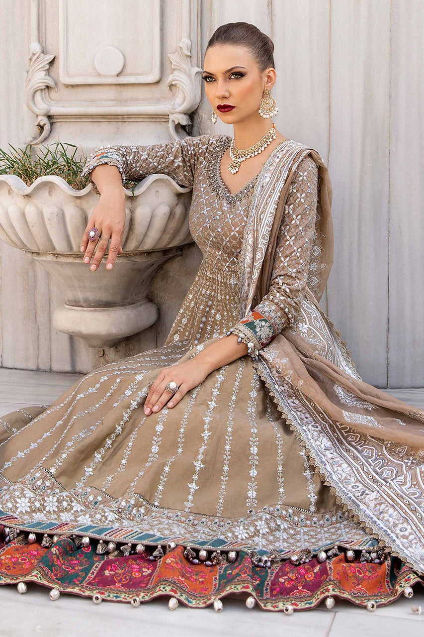 SATEEN'24-Unstitched Embroidered Cotton Satin Suit | CST-810