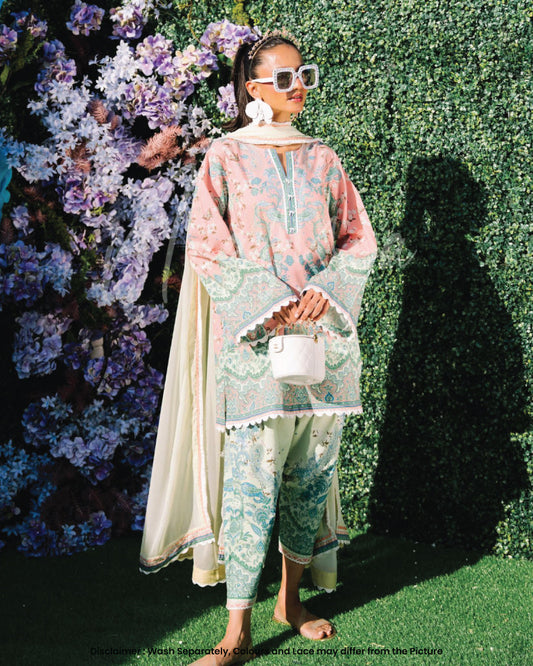 Lawn Pret Vol I '25 - Pink Peppermint