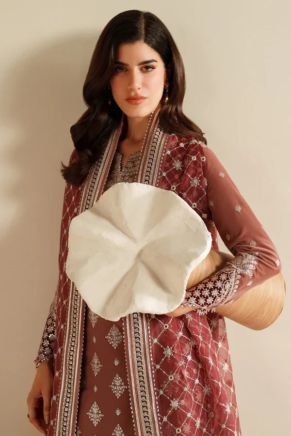 Velvet Vogue '25 - Embroidered Velvet Formal VVF D-3