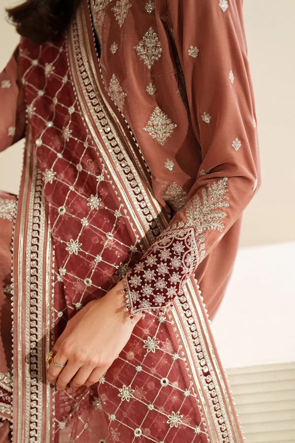 Velvet Vogue '25 - Embroidered Velvet Formal VVF D-3