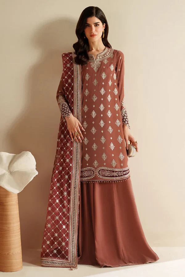 Velvet Vogue '25 - Embroidered Velvet Formal VVF D-3