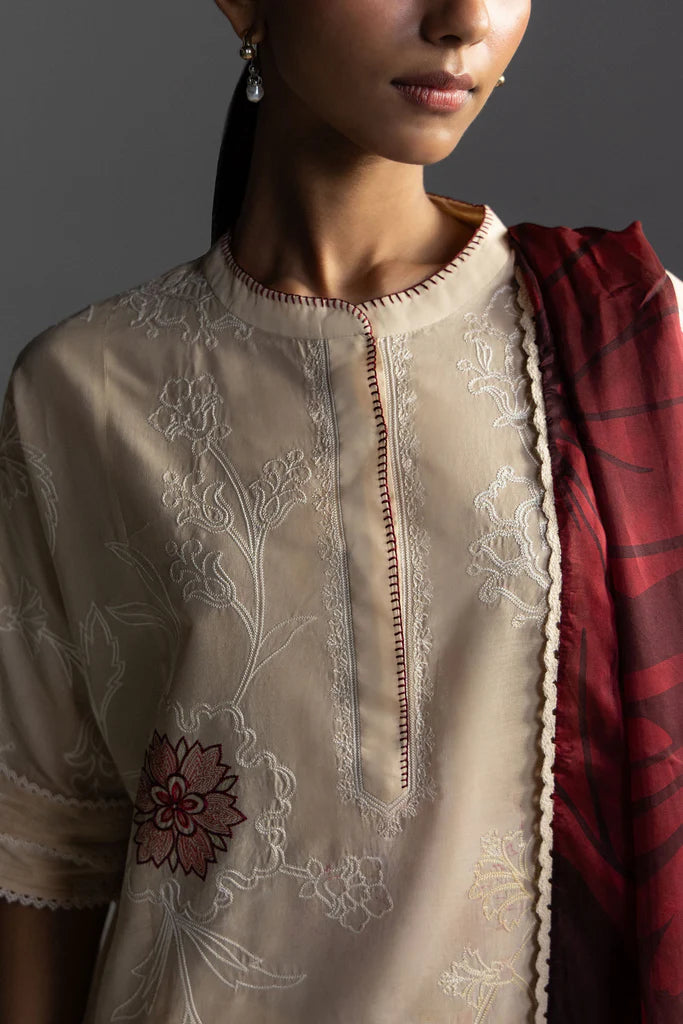 Isla-4A unstitched lawn'26 - RTS