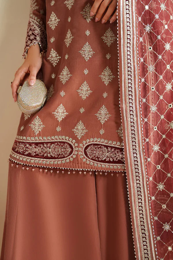 Velvet Vogue '25 - Embroidered Velvet Formal VVF D-3