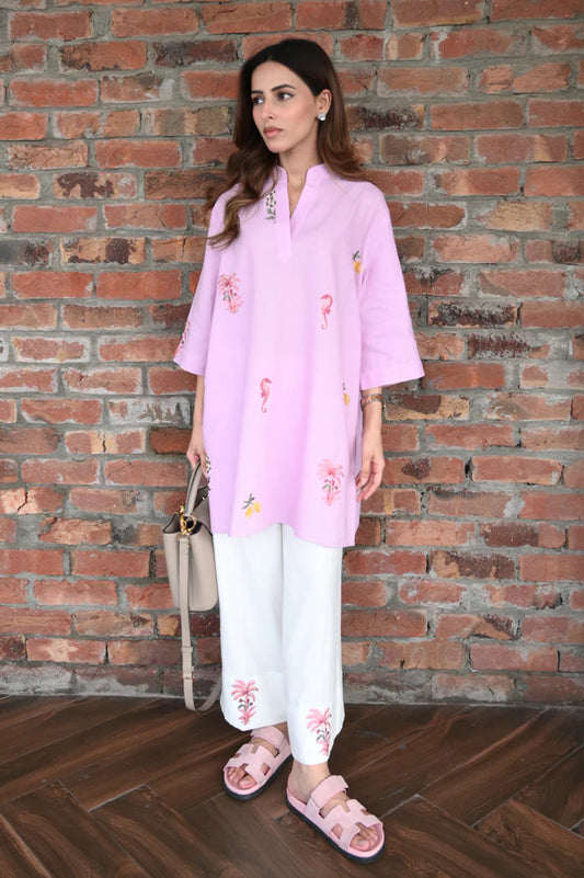 Seahorse Lilac Set