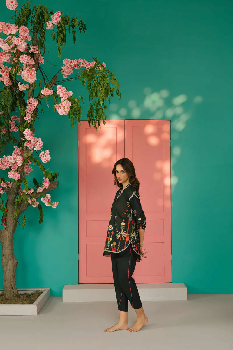 Lawn Pret Vol 2 '25 - Black Current Matching Set