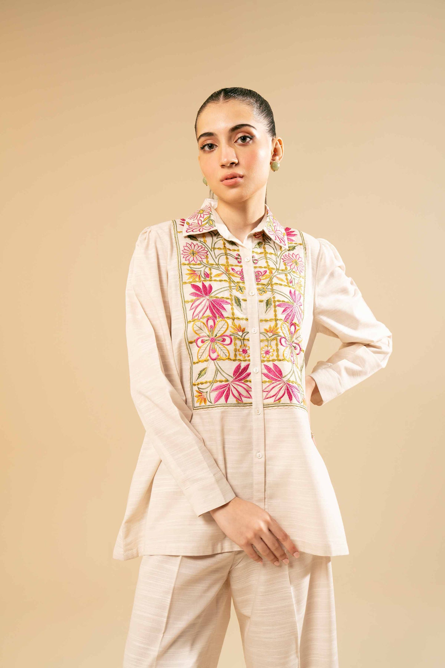 Unstitched Winter'24 - 2 Piece - Dyed Embroidered Suit - 42404544