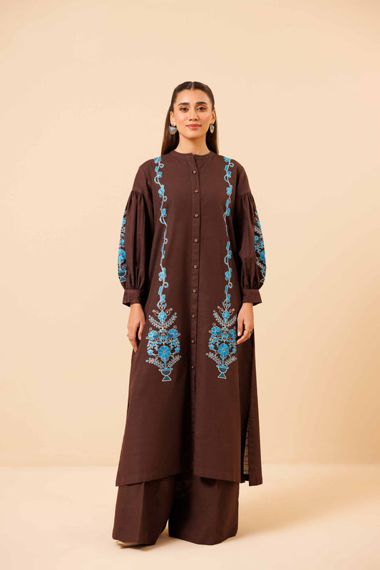 Unstitched Winter'24 - 2 Piece - Dyed Embroidered Suit - 42404547