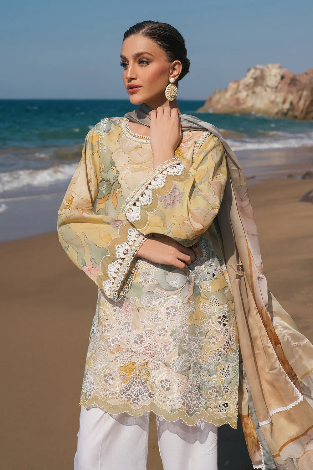 Unstitched'25 - EMBROIDERED PRINTED LAWN UF-4120