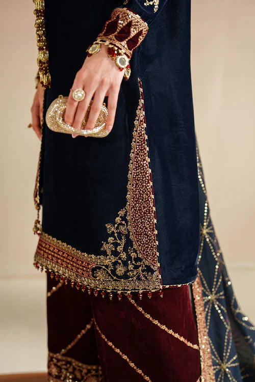 Embroidered Velvet Formal VVF D-7 - RTS