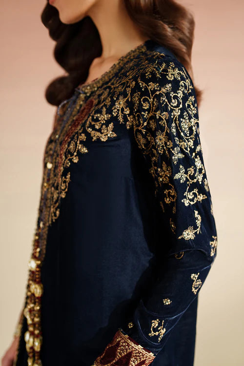 Embroidered Velvet Formal VVF D-7 - RTS