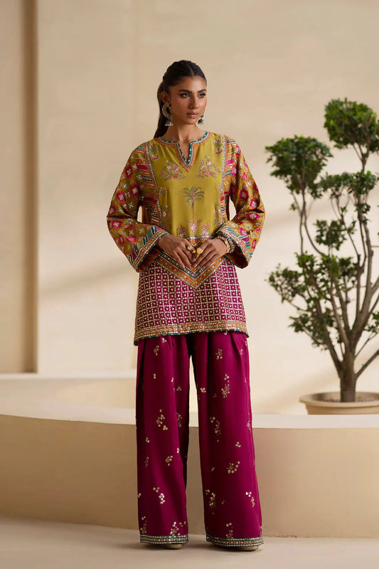 EMBROIDERED SUIT | E0918/104/111 - RTS