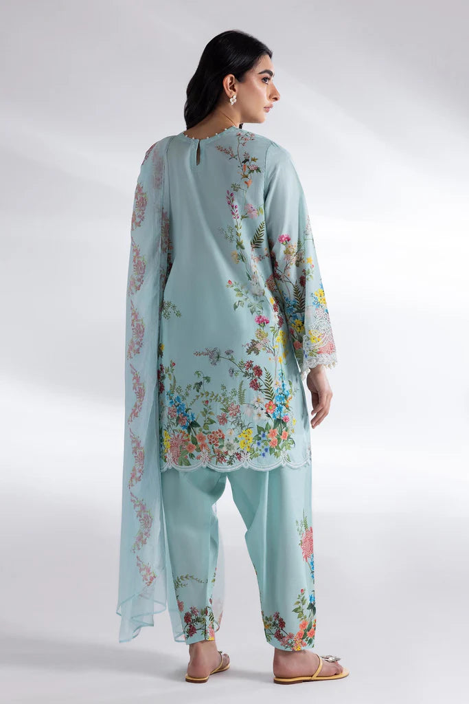 Stitched Muzlin Lawn Suit SS25MUZ130AP3'26-RTS
