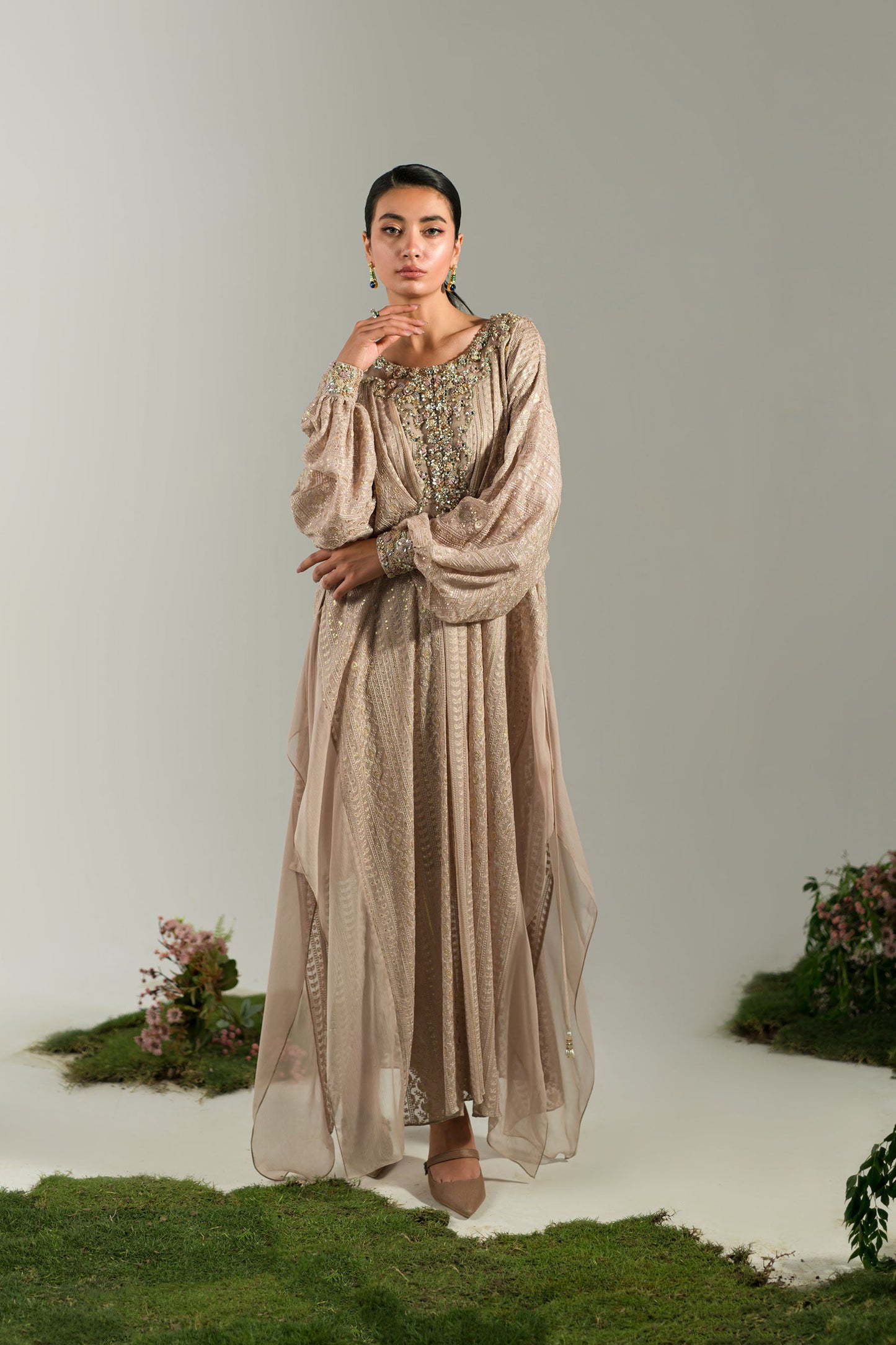 Nude Rose Kaftan (D-06)