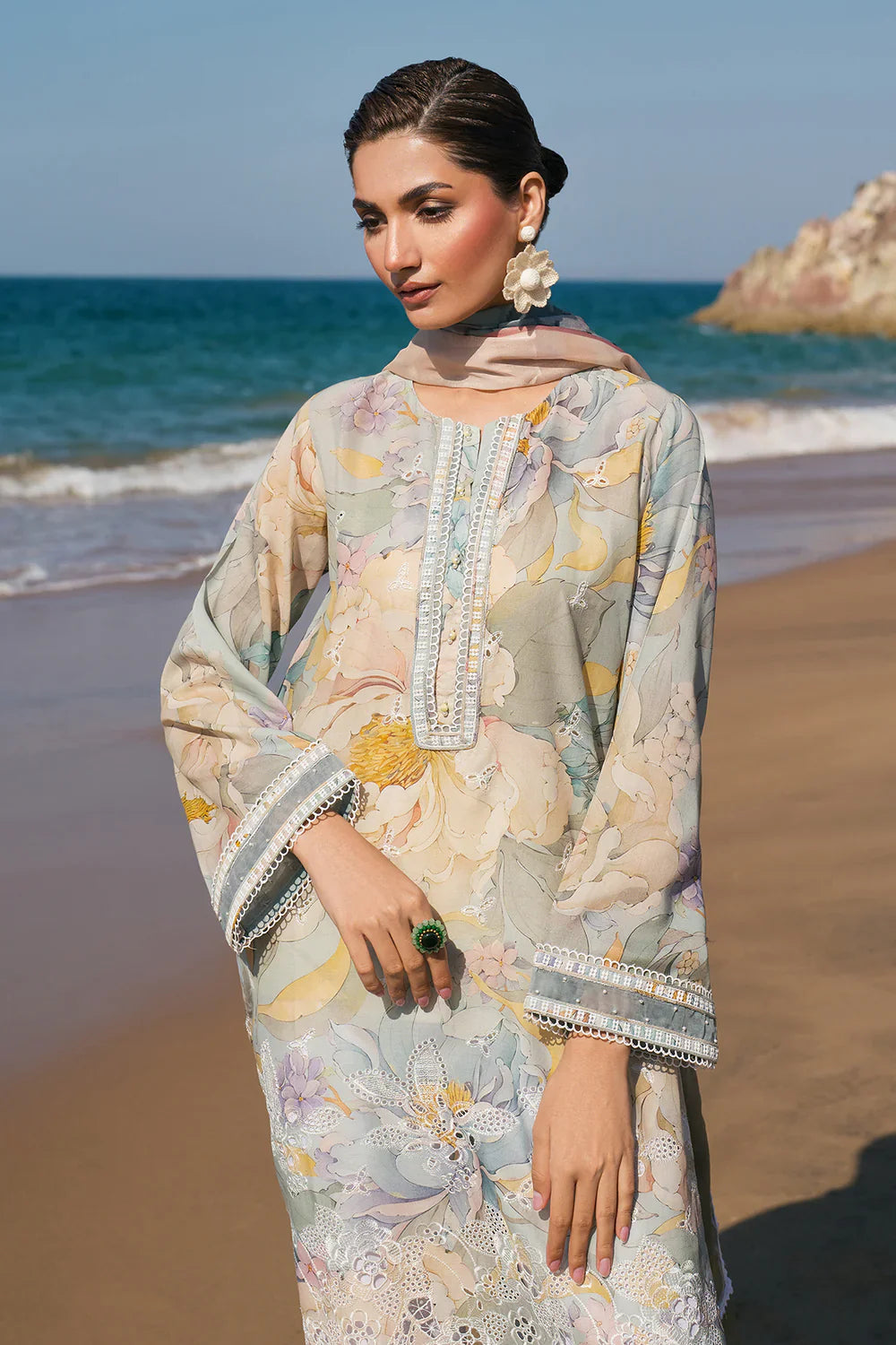 Unstitched'25 - EMBROIDERED PRINTED LAWN UF-4121