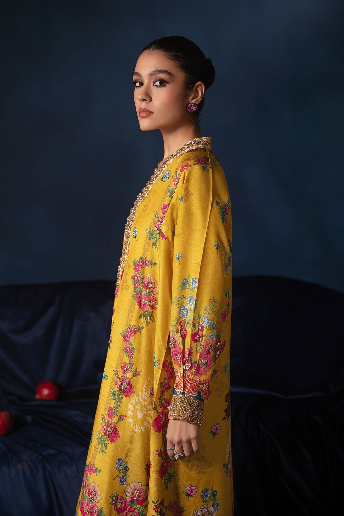 Printed Kaftan Shirt (D-08)