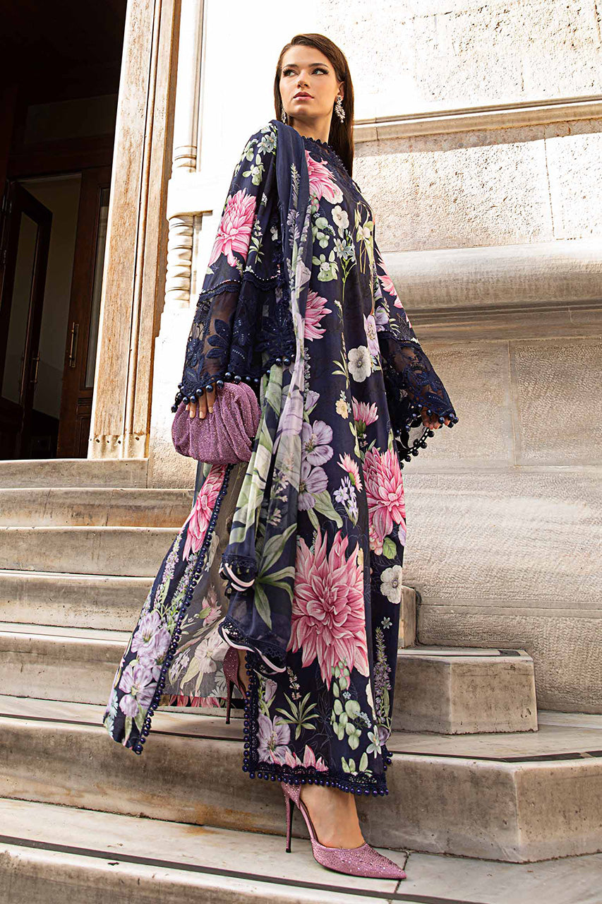 M Print'24 - 3 Piece Unstitched Printed Cambric Suit | MPT-2306-B (RTS) photo 2