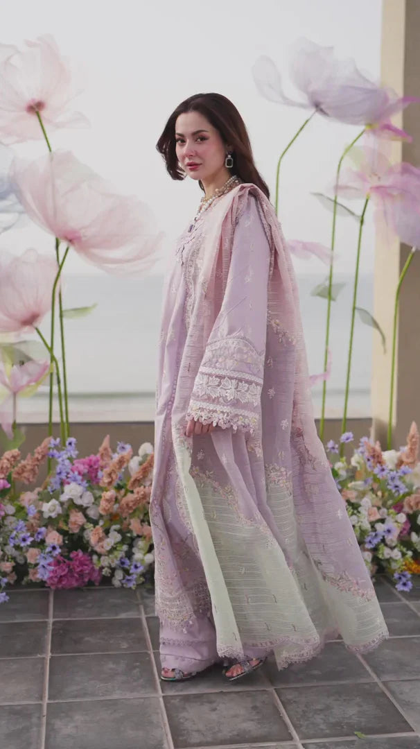 Sahil Luxury Lawn'25- FK-09 EVELYN