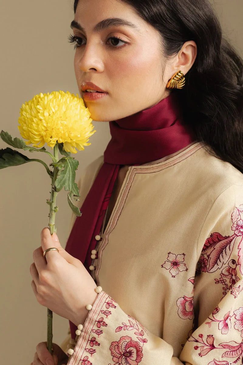 Coco Winter Unstitched '25 - Snowdrop-10A- RTS