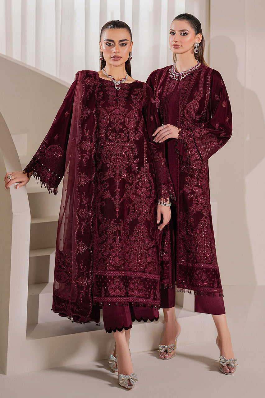 Baroque Velvets'24 - EMBROIDERED VELVET UF-758