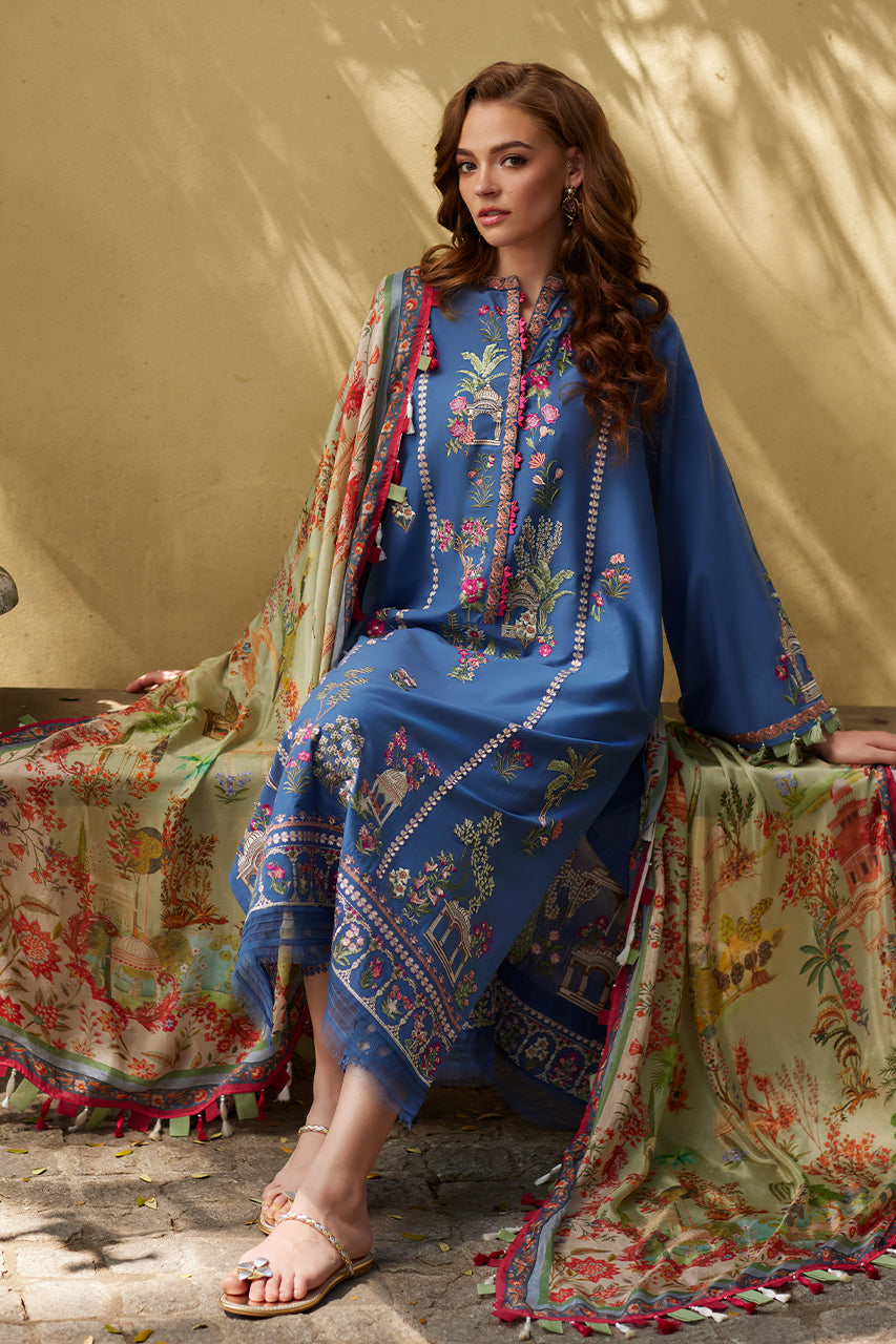 Luxury Lawn '25 - Azure Garden