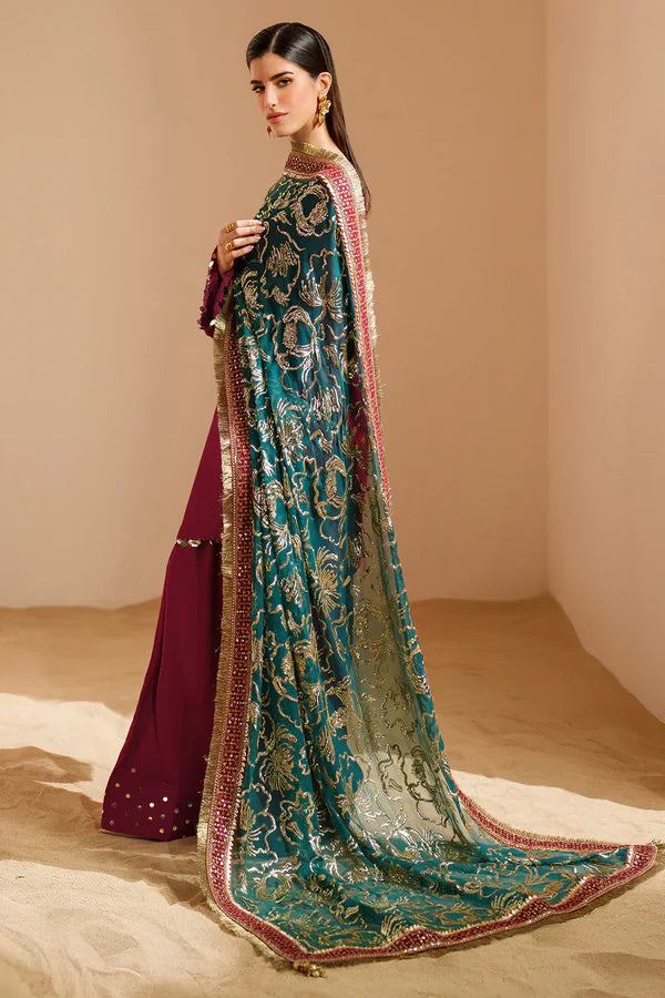 Velvet Vogue '25 - Embroidered Velvet Formal VVF D-9