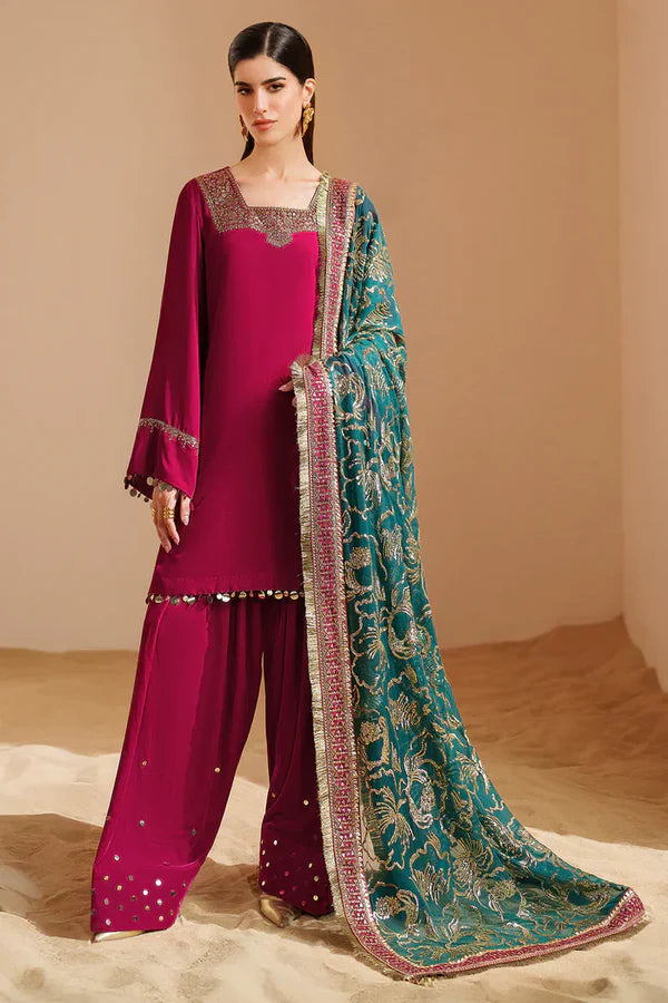 Velvet Vogue '25 - Embroidered Velvet Formal VVF D-9
