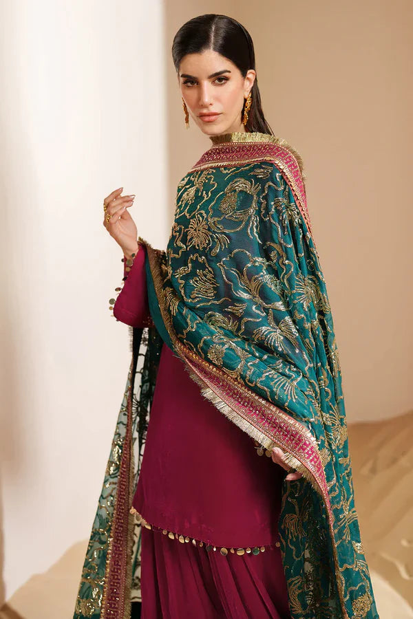 Velvet Vogue '25 - Embroidered Velvet Formal VVF D-9