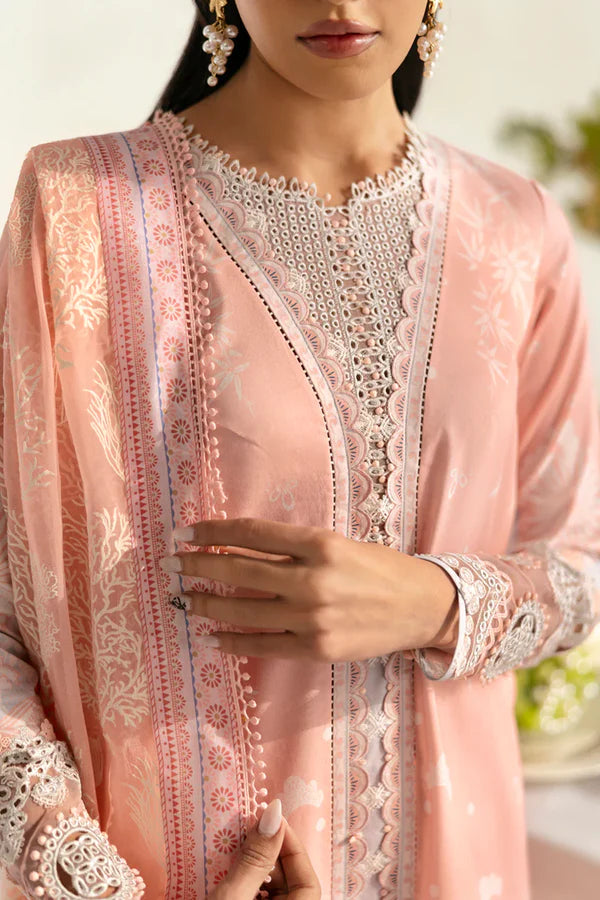Qalamkar Qprints Eid Edit Lawn – PQ-02 Aroha- RTS