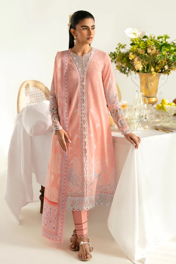Qalamkar Qprints Eid Edit Lawn – PQ-02 Aroha- RTS