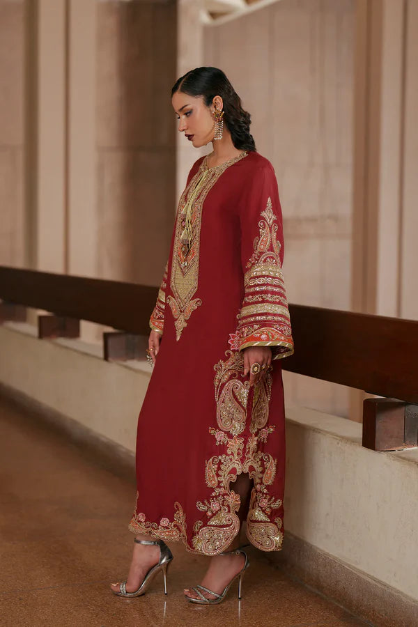 Boutique SS Drop I '26 - Embroidered Kaftan | E1032/104/415